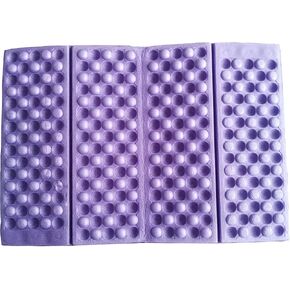 he andi 1pcs Waterproof Foldable Folding Foam Mat Chair Cushion Seat Pads (Blue, Green, Red, Orange, Purple.) (Blue-2) in Saudi Arabia