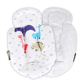 Infant Insert, Newborn Baby Insert Compatible with 4Moms mamaRoo and rockaRoo Swing, Soft and Breathable with Head and Body Support, Machine Washable in Saudi Arabia