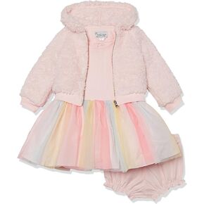 PIPPA & JULIE baby-girls Dress & Sweater Set, 2-piece Outfit, Includes Tutu Dress, Sweater & Coordinating Panty in Kuwait