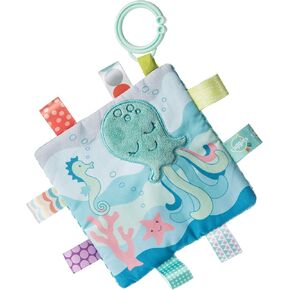 Taggies Crinkle Me Toy with Baby Paper & Squeaker, 6.5 X 6.5", Sleepy Seas Octopus in Saudi Arabia