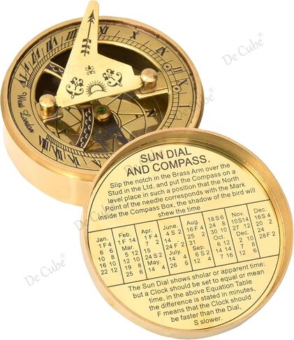 حفل زفاف للأزواج، وصديق عيد الميلاد، والصديقة، والآباء، وهدية آسف، وفن رسم يدوي واقتباس قديم منقوش عليه بوصلة شمسية عاملة (يكبر معي) in Kuwait