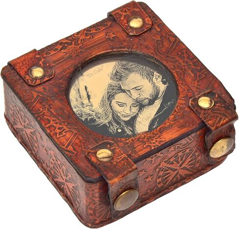 حفل زفاف للأزواج، وصديق عيد الميلاد، والصديقة، والآباء، وهدية آسف، وفن رسم يدوي واقتباس قديم منقوش عليه بوصلة شمسية عاملة (يكبر معي) in Kuwait