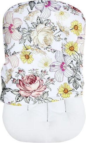 غطاء أريكة للأطفال حديثي الولادة للأولاد والبنات، غطاء ناعم ومريح لكرسي الأطفال، غطاء قابل للإزالة لوسادة كرسي الأطفال الرضع، زهور in Kuwait