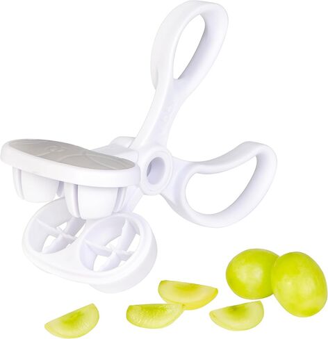 حاوية الوجبات الخفيفة المقاومة للانسكاب من Ubbi Tweat للأطفال، خالية من البيسفينول A، حاوية الوجبات الخفيفة للأطفال الصغار، باللون المريمية والأزرق in Kuwait