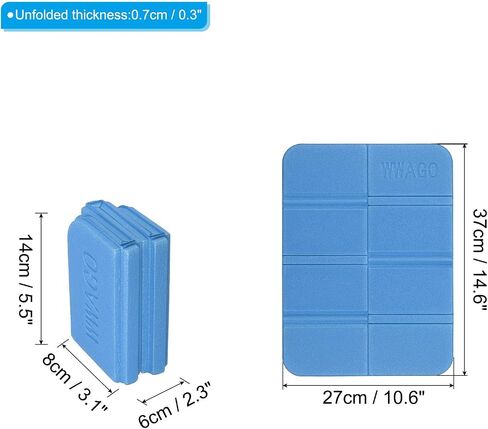 PATIKIL Foldable Hiking Seat Pad, XPE Cushion Sitting Pads, Foam Mat Waterproof for Outdoor Camping Picnic Stadium in Saudi Arabia
