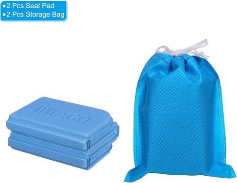 PATIKIL Foldable Hiking Seat Pad, XPE Cushion Sitting Pads, Foam Mat Waterproof for Outdoor Camping Picnic Stadium in Saudi Arabia