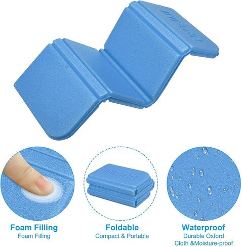 PATIKIL Foldable Hiking Seat Pad, XPE Cushion Sitting Pads, Foam Mat Waterproof for Outdoor Camping Picnic Stadium in Saudi Arabia