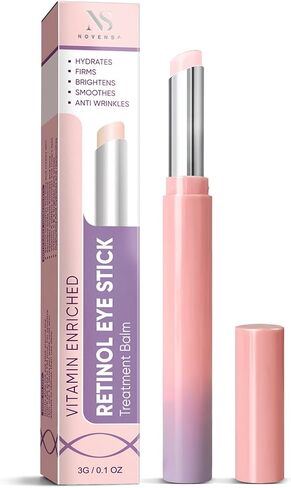 عصا العين، بلسم كريم الريتينول للعين للهالات السوداء والانتفاخات، علاج تحت العين للنساء والرجال، يقلل من الخطوط الدقيقة وأكياس العين والتجاعيد in Kuwait