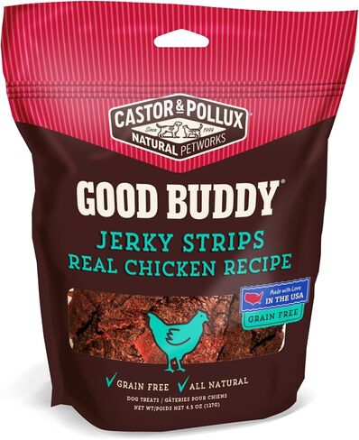 Castor & Pollux Good Buddy Sausage Cuts Real Chicken Recipe Grain Free Dog Treats, 5-oz bag in Kuwait