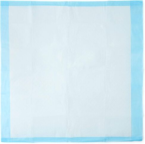 Medline Light Absorbency Disposable Underpads, Fluff Core, 30" x 30'', 150 Count,Blue in Saudi Arabia