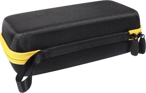 CaseSack Asthma Inhaler Holder case, Compact and Sturdy case for Handy Inhaler for Adults and Kids, with Rooms for Pills and Other Essentials (Black) in Saudi Arabia