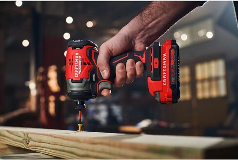 CRAFTSMAN V20 Cordless Impact Driver, 1/4 inch, Bare Tool Only (CMCF813B) in Saudi Arabia