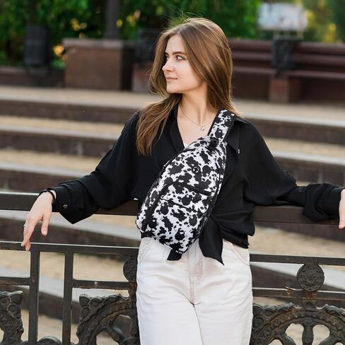 حقائب Tuwubi Crossbody للنساء العصرية، حقيبة حبال للرجال مع كتف قابل للتعديل، حقيبة ظهر أساسية للسفر للسفر in Saudi Arabia