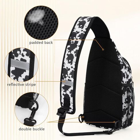 حقائب Tuwubi Crossbody للنساء العصرية، حقيبة حبال للرجال مع كتف قابل للتعديل، حقيبة ظهر أساسية للسفر للسفر in Saudi Arabia