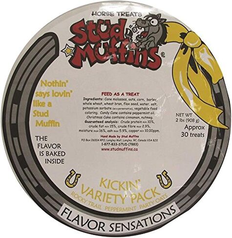 Stud Muffins 145R Horse Treat Variety Pack, 45 Oz in Saudi Arabia
