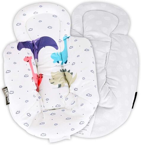 Infant Insert, Newborn Baby Insert Compatible with 4Moms mamaRoo and rockaRoo Swing, Soft and Breathable with Head and Body Support, Machine Washable in Saudi Arabia