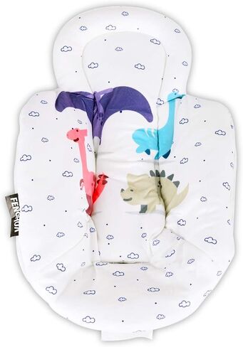 Infant Insert, Newborn Baby Insert Compatible with 4Moms mamaRoo and rockaRoo Swing, Soft and Breathable with Head and Body Support, Machine Washable in Saudi Arabia