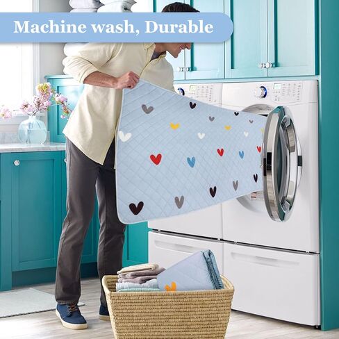 قطعتان من وسادات تبول الكلاب قابلة للغسل للكلاب، وسادات للكلاب سريعة الامتصاص ومقاومة للماء ومضادة للانزلاق، وسادات تبول للكلاب، وسادات للقعادة، وسادات لتدريب الكلاب (36 بوصة × 41 بوصة) in Kuwait