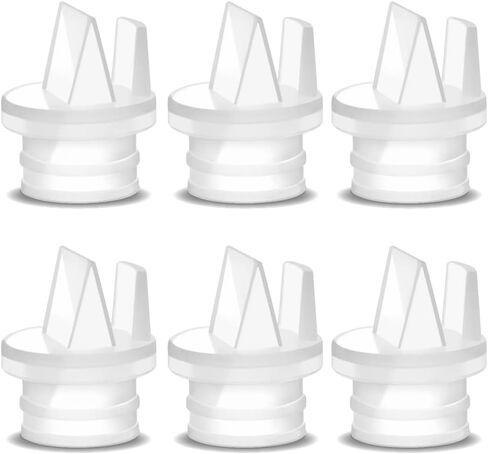 Maymom 2nd Generation Pump Valves with Pull Tab for Spectra S1, S2 and 9 Pumps and Compatible with Avent Comfort Electric Breast Pump; (4 pc) in Saudi Arabia