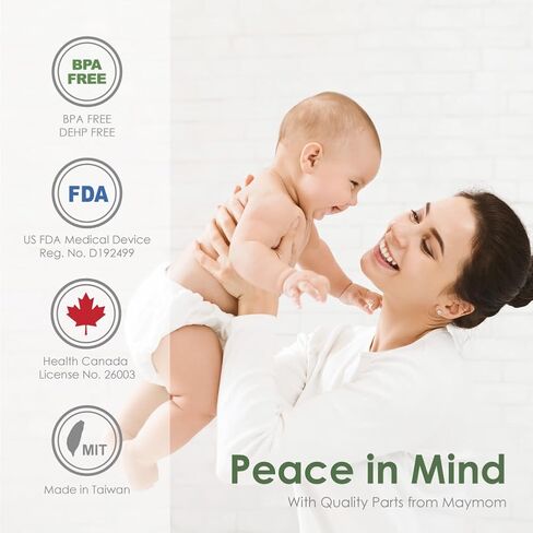 Maymom 2nd Generation Pump Valves with Pull Tab for Spectra S1, S2 and 9 Pumps and Compatible with Avent Comfort Electric Breast Pump; (4 pc) in Saudi Arabia