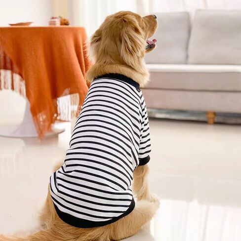 ANIAC Fall Dog Sweater for Medium Dog Girl Boy,Fleece Large Dog Shirt with Sleeves,Basic Dog Hoodies, Warm Pet Clothes for Dog 44-55 LB (5XL, Black)… in Saudi Arabia