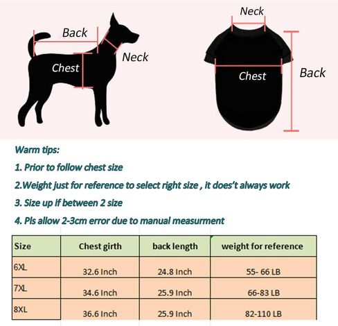 ANIAC Fall Dog Sweater for Medium Dog Girl Boy,Fleece Large Dog Shirt with Sleeves,Basic Dog Hoodies, Warm Pet Clothes for Dog 44-55 LB (5XL, Black)… in Saudi Arabia