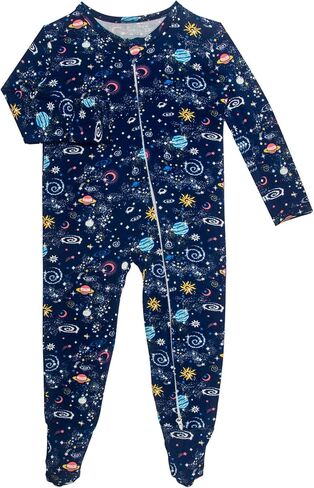 Gaiibbt Baby Long Sleeve Rayon of Bamboo Footie Pajamas Toddler Boys And Girls Sleepers in Kuwait