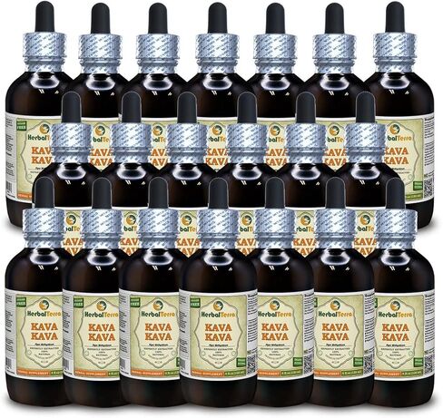 Kava Kava (Piper Methysticum) Tincture, Dried Root Liquid Extract 2 oz in Saudi Arabia