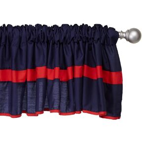 ستارة نافذة مخططة صلبة من بيبي دول، كحلي/أحمر in Kuwait