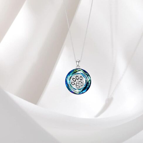 بوبكيمي قلادة لمحبي الكلاب والقطط والحيوانات الاليفة، قلادة من الفضة الاسترلينية عيار 925 من الفضة الاسترلينية عيار 925 لمحبي الكلاب والقطط، مجوهرات لمحبي الكلاب والقطط والحيوانات الاليفة، قلادة in Kuwait