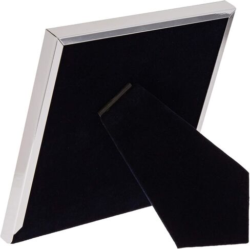 Lawrence Frames 510746 4x6 Metal Picture Frame Silver-Plate with Delicate Beading in Kuwait