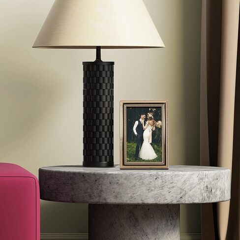 Lawrence Frames 510746 4x6 Metal Picture Frame Silver-Plate with Delicate Beading in Kuwait