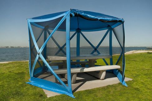 WFS 11'x10' Hub Screen House for Camping, Beach or Picnic and More, Blue (GZ-HUB-22) in Kuwait