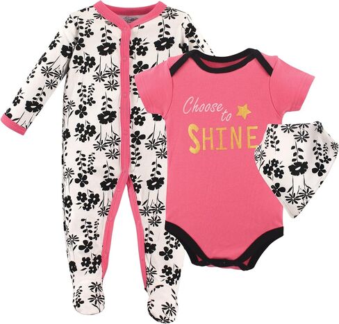 Luvable Friends Baby Sleep and Play, Bodysuit and Bib in Saudi Arabia