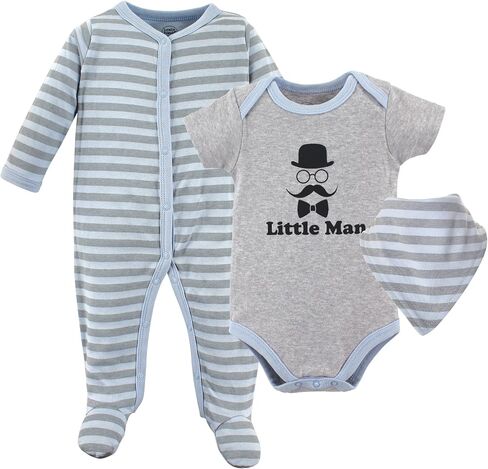 Luvable Friends Baby Sleep and Play, Bodysuit and Bib in Saudi Arabia