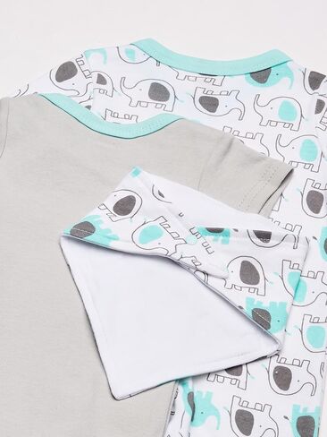 Luvable Friends Baby Sleep and Play, Bodysuit and Bib in Saudi Arabia