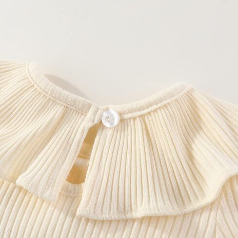 Acwssit Ruffle Newborn Baby Girl clothing Cotton Bodysuit Summer baby girls Clothes Outfit in Kuwait