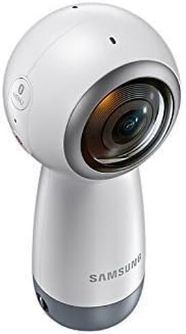 Samsung Gear 360 SM-R210 (2017 Edition) Spherical Cam 360 degree 4K Camera (International Version) (Renewed) in Kuwait