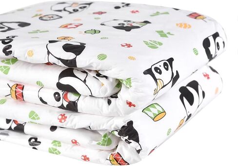 ملابس داخلية Landofgenie Diaper للكبار مطبوعة لحفاضات سلس البول، حفاضات ليلية كبيرة مع علامات تبويب قطعتين (كبيرة 36 ​​بوصة - 46 بوصة) in Saudi Arabia