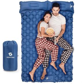 Ultralight Sleeping Pad for Camping, Backpacking, Hiking & Traveling - Compact Air Mattress Ideal for Outdoor Activities | Must Have Camping Accessories |Inflatable Mattress Sleeping pad for Camping in Kuwait