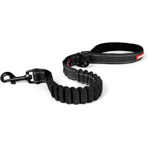 EzyDog Zero Shock Dog Leash - Shock Absorbing Bungee Leash For Dogs That Pull or Excite - Dual Handle and Reflective For Large, Medium, or Small Dogs (72-Inch, Black)