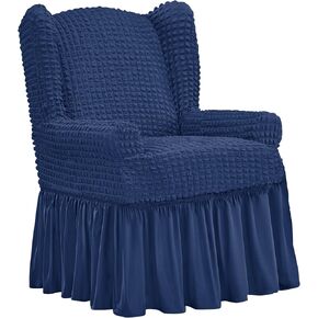 مجموعات الخ المربعات محكم تكدرت الغلاف رمادي داكن Loveseat in Saudi Arabia