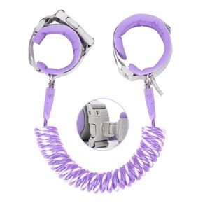 Kids Wrist Leash for Toddlers, 8.2ft Child Leash Hand Holding Leash for Kids Backpack, Toddler Wrist Leash with Key Lock, Kids Anti Lost Wrist Link Safety Harness Strap Leash for Travel