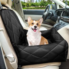 Dog Car Seat for Small Dogs Under 50 lbs Waterproof Travel Car Medium Sized Dog Bed for Carseat in Kuwait