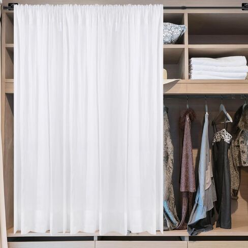 Spring Tension Curtain Rod Black Extendable Tension Curtain Rod Adjustable Tension Rod with Self Adhesive Hook Curtain Rods for Windows 15.7 to 27.5 Inch, Closet, Wardrobe, Bookshelf (4 pieces) in Saudi Arabia