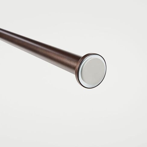 Exclusive Home Tension Rod, Black, Adjustable 24"-40" in Kuwait