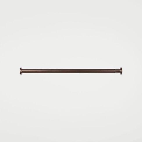 Exclusive Home Tension Rod, Black, Adjustable 24"-40" in Kuwait