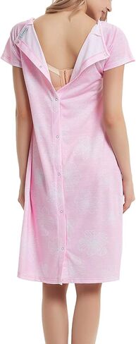 ثوب نوم للأمهات من جينكانا، ثوب نوم للرضاعة في المستشفى مع كيس وسادة مطابق in Kuwait