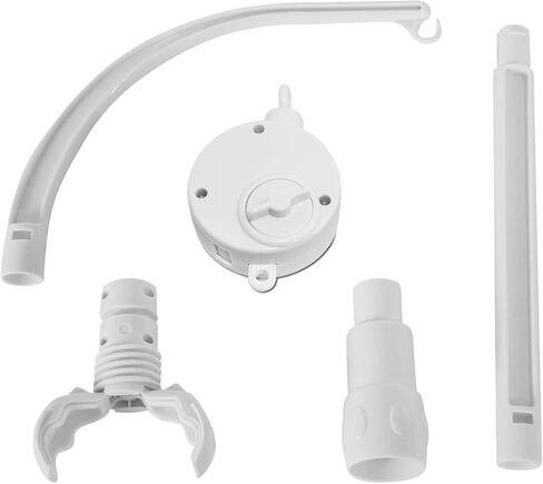 23 inch Baby Crib Mobile Bed Bell Holder Arm Bracket, with Music Box, The Claw Part can be Adjusted Width-DIY Toy Decoration in Saudi Arabia