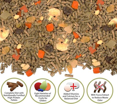 Glider Complete - Healthy High Protein Nutritionally Complete Staple Diet Sugar Glider Food (2 lb) in Saudi Arabia